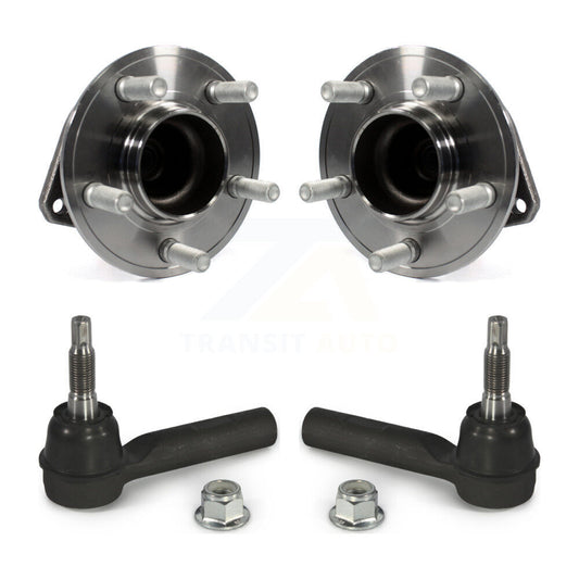 Wheel Bearing & Tie Rod End Front Kit For Dodge Charger Chrysler 300 Challenger