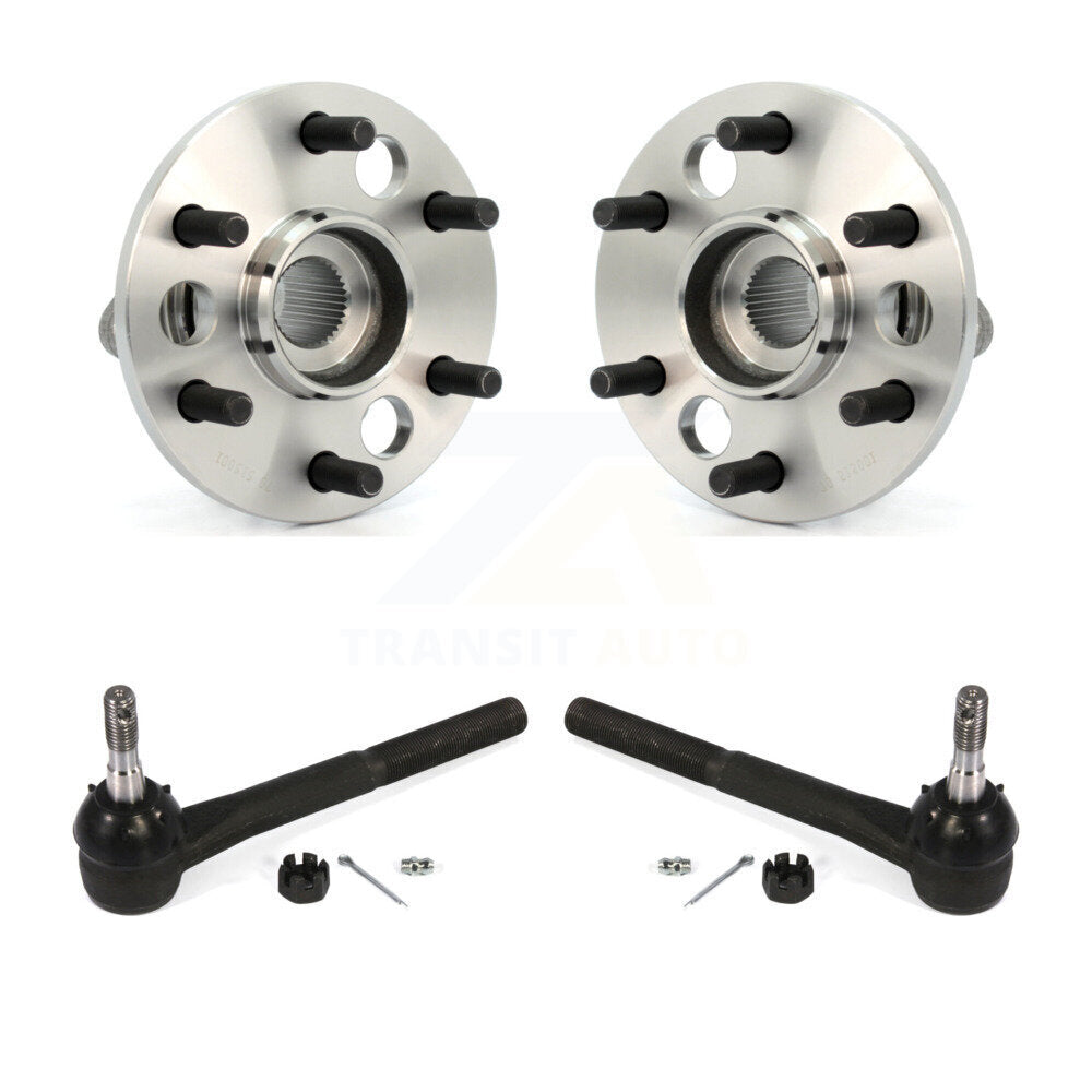 Wheel Bearing Tie Rod End Front Kit For K1500 Chevrolet GMC K2500 Suburban Yukon