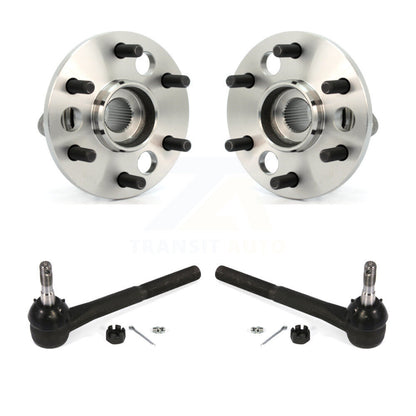 Wheel Bearing Tie Rod End Front Kit For K1500 Chevrolet GMC K2500 Suburban Yukon