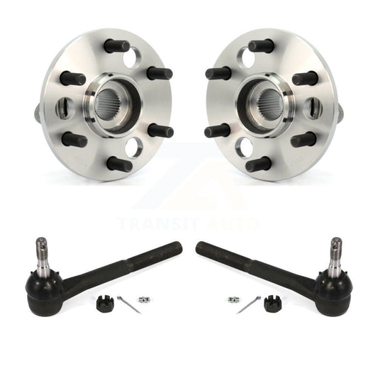 Wheel Bearing Tie Rod End Front Kit For K1500 Chevrolet GMC K2500 Suburban Yukon