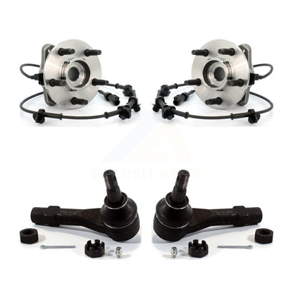 Wheel Bearing And Tie Rod End Front Kit For Ford Ranger Mazda B4000 B3000