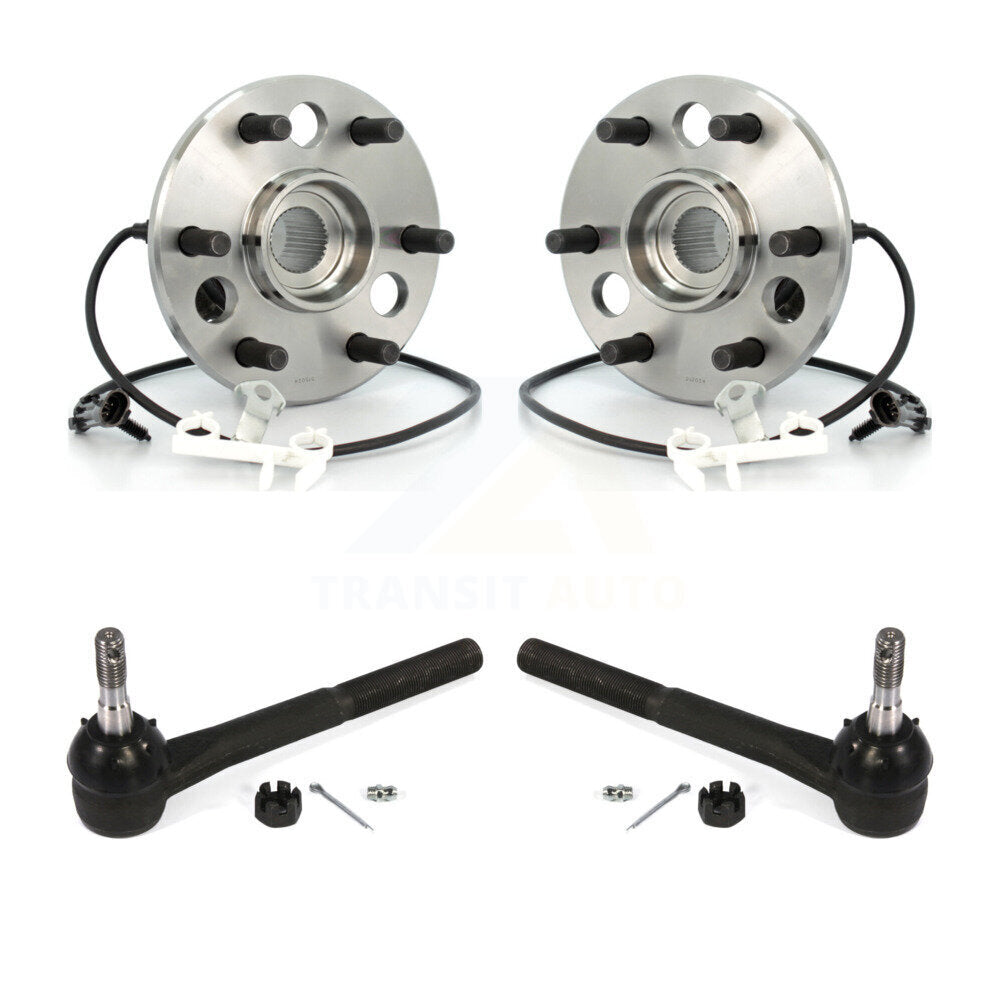 Wheel Bearing & Tie Rod End Front Kit For K1500 Chevrolet GMC K2500 Tahoe Yukon
