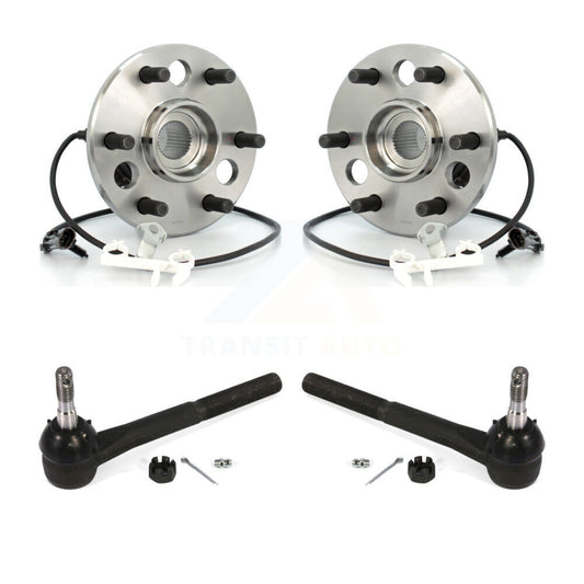 Wheel Bearing & Tie Rod End Front Kit For K1500 Chevrolet GMC K2500 Tahoe Yukon