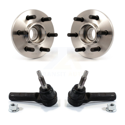 Wheel Bearing And Tie Rod End Front Kit For Dodge Dakota Durango