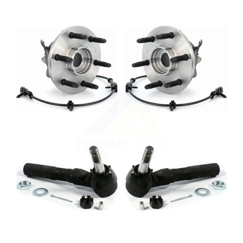 Wheel Bearing And Tie Rod End Front Kit For Chevrolet Silverado 1500 Classic GMC