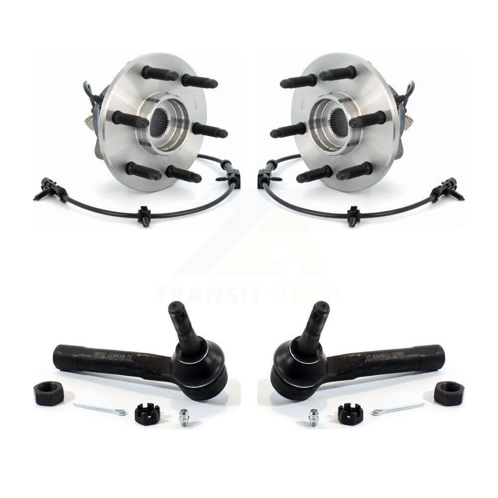 Wheel Bearing & Tie Rod End Front Kit For Chevrolet GMC Silverado 1500 Sierra XL