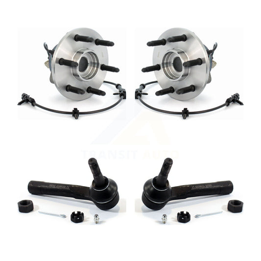 Wheel Bearing & Tie Rod End Front Kit For Chevrolet GMC Silverado 1500 Sierra XL