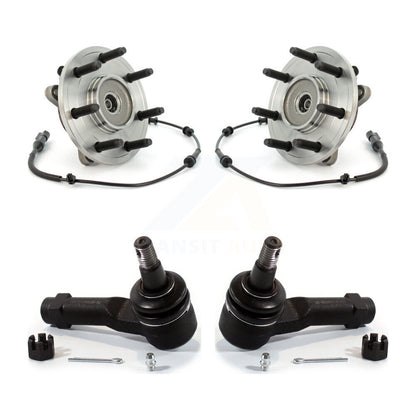 Wheel Bearing And Tie Rod End Front Kit For Ford F-150 4WD