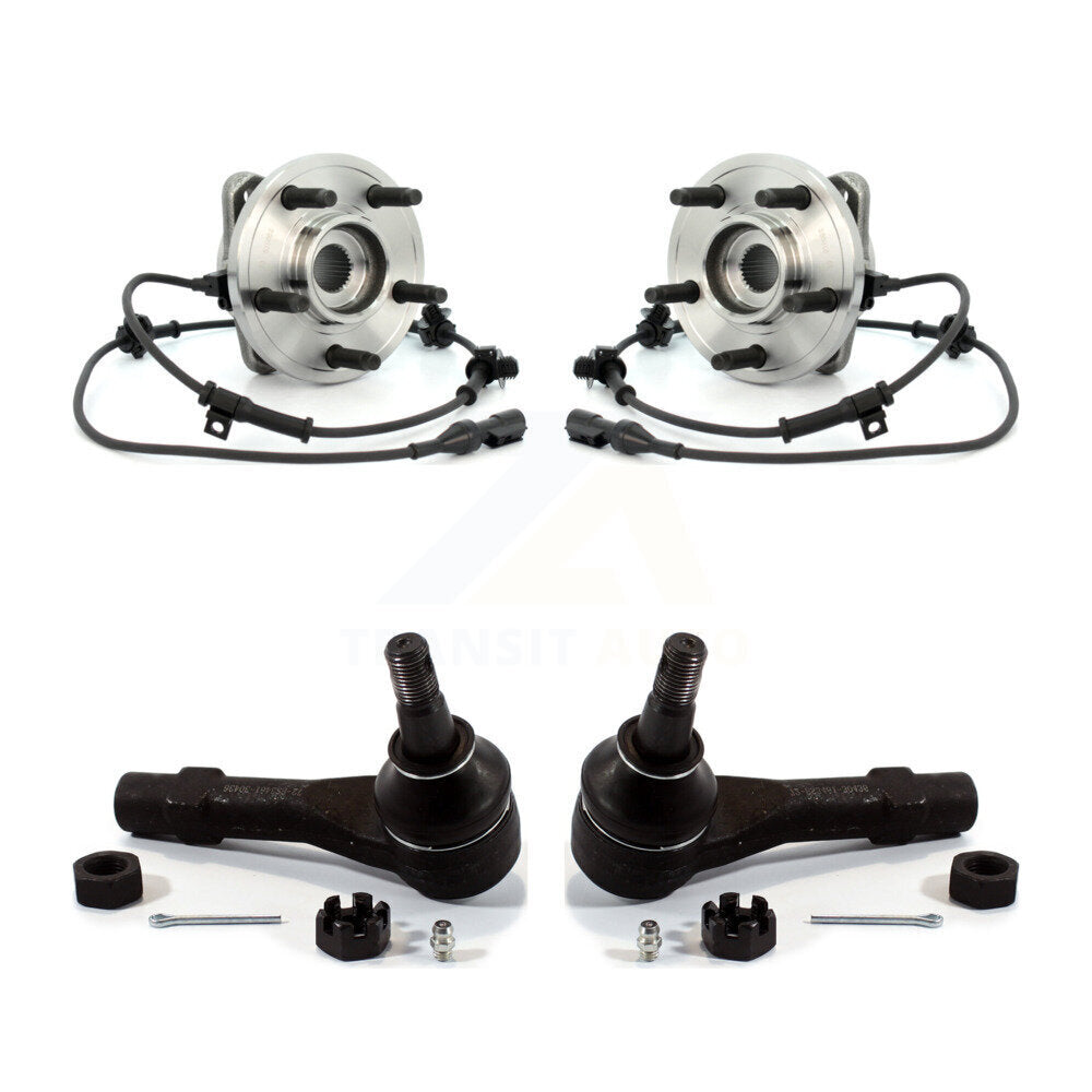 Wheel Bearing Tie Rod End Front Kit For Ford Ranger Explorer Mazda B4000 Mercury