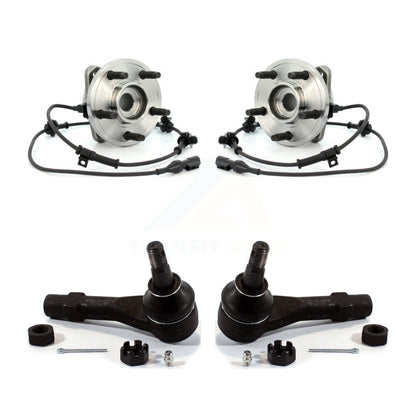 Wheel Bearing Tie Rod End Front Kit For Ford Ranger Explorer Mazda B4000 Mercury