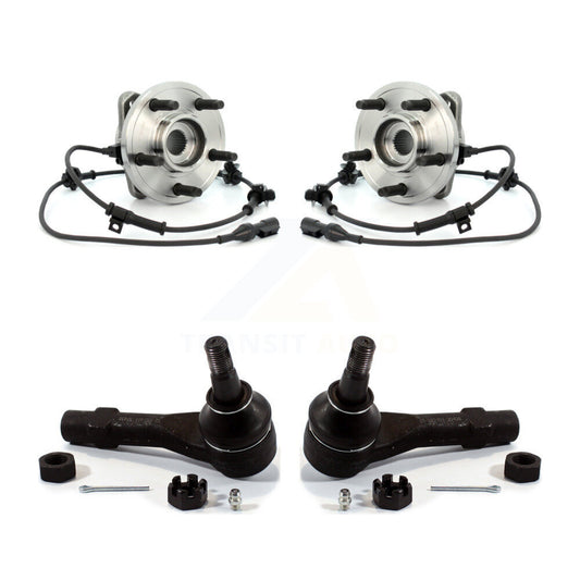 Wheel Bearing Tie Rod End Front Kit For Ford Ranger Explorer Mazda B4000 Mercury