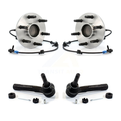 Wheel Bearing & Tie Rod End Front Kit For Chevrolet GMC Silverado 1500 Sierra XL