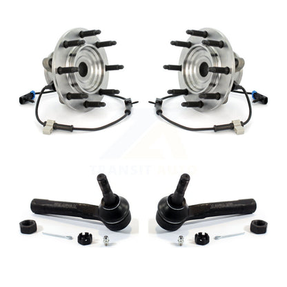 Wheel Bearing Tie Rod End Front Kit For Chevrolet GMC Silverado 1500 Sierra 2500