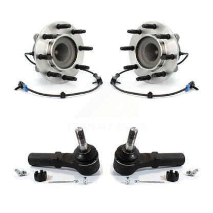 Wheel Bearing & Tie Rod End Front Kit For GMC Chevrolet Savana 2500 Express 3500
