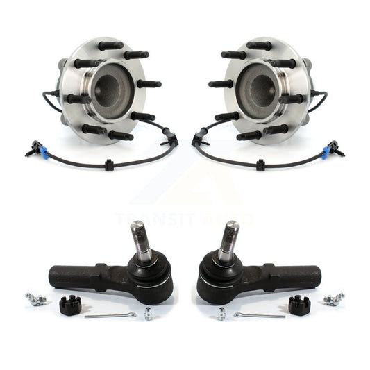Wheel Bearing & Tie Rod End Front Kit For GMC Chevrolet Savana 2500 Express 3500