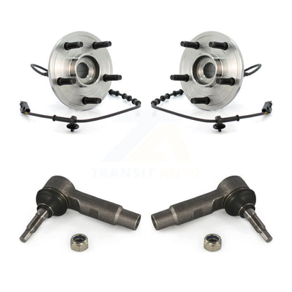 Wheel Bearing And Tie Rod End Front Kit For 2002-2005 Dodge Ram 1500 4-Wheel ABS