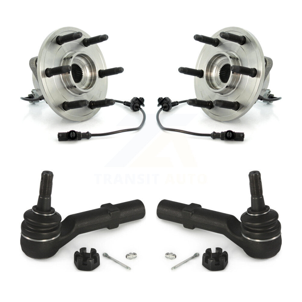 Wheel Bearing & Tie Rod End Front Kit For Chevrolet GMC Sierra 1500 Silverado XL