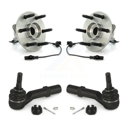 Wheel Bearing & Tie Rod End Front Kit For Chevrolet GMC Sierra 1500 Silverado XL