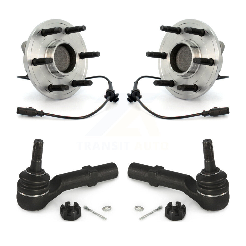 Wheel Bearing & Tie Rod End Front Kit For Chevrolet GMC Sierra 1500 Silverado XL