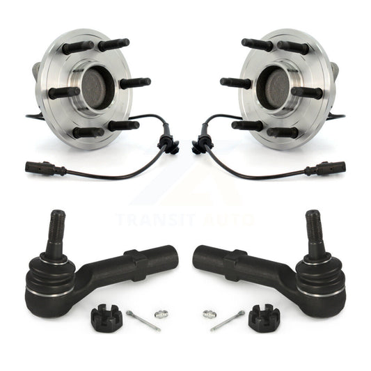 Wheel Bearing & Tie Rod End Front Kit For Chevrolet GMC Sierra 1500 Silverado XL
