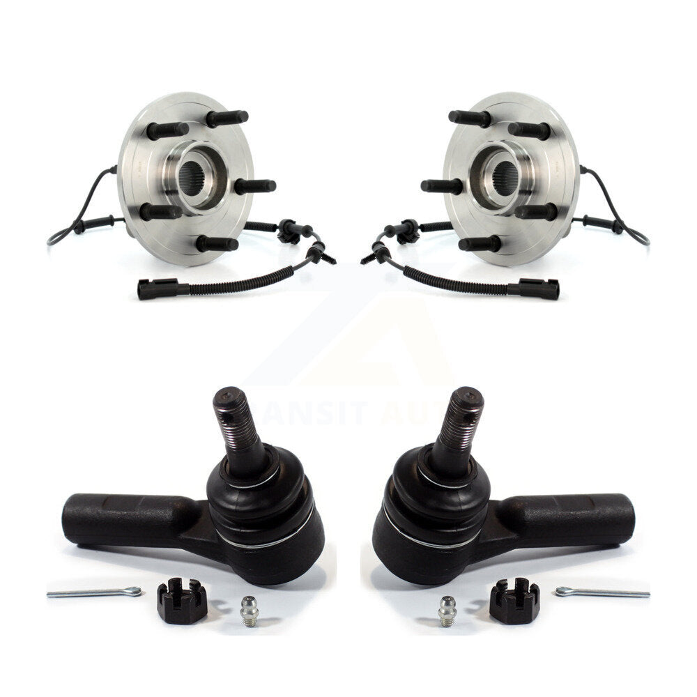 Wheel Bearing And Tie Rod End Front Kit For Dodge Ram 1500
