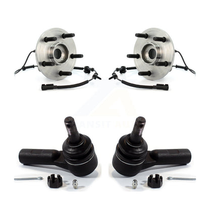 Wheel Bearing And Tie Rod End Front Kit For Dodge Ram 1500