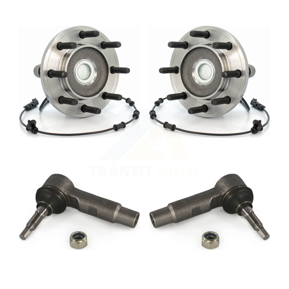 Wheel Bearing And Tie Rod End Front Kit For Dodge Ram 2500 3500 RWD