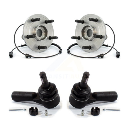 Wheel Bearing And Tie Rod End Front Kit For Dodge Ram 1500