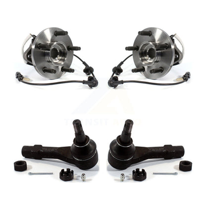 Wheel Bearing And Tie Rod End Front Kit For Ford Ranger Mazda B4000 4WD