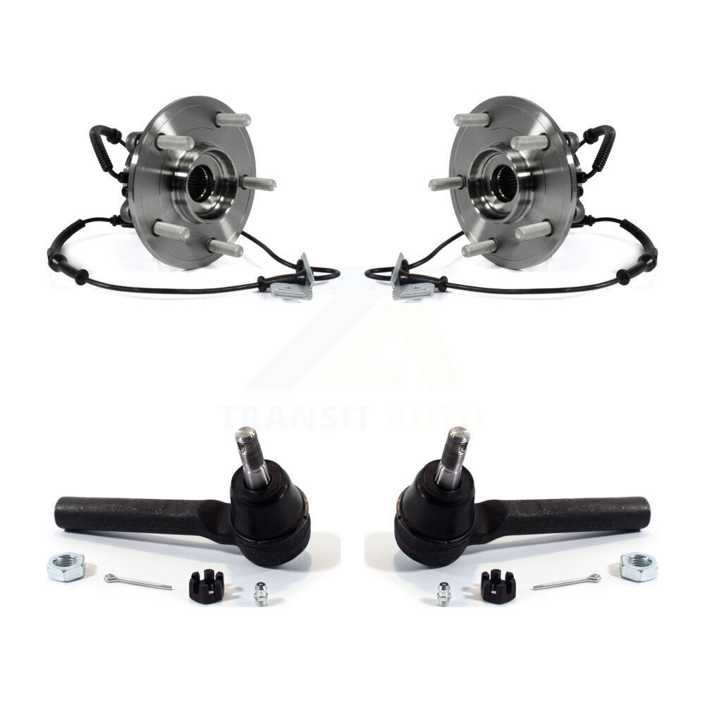 Wheel Bearing Tie Rod End Front Kit For Dodge Grand Caravan Chrysler Town & Ram