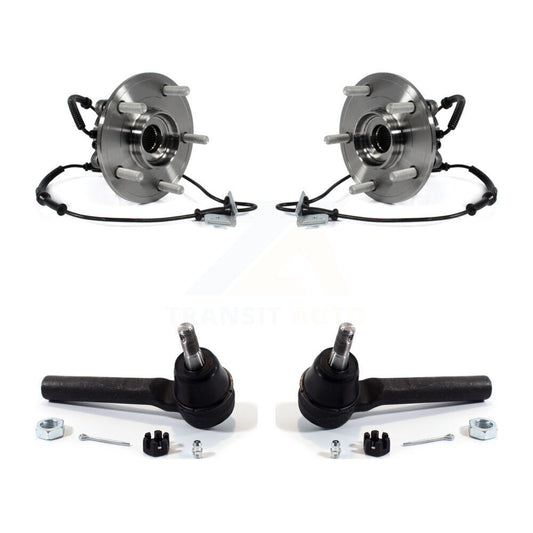 Wheel Bearing Tie Rod End Front Kit For Dodge Grand Caravan Chrysler Town & Ram