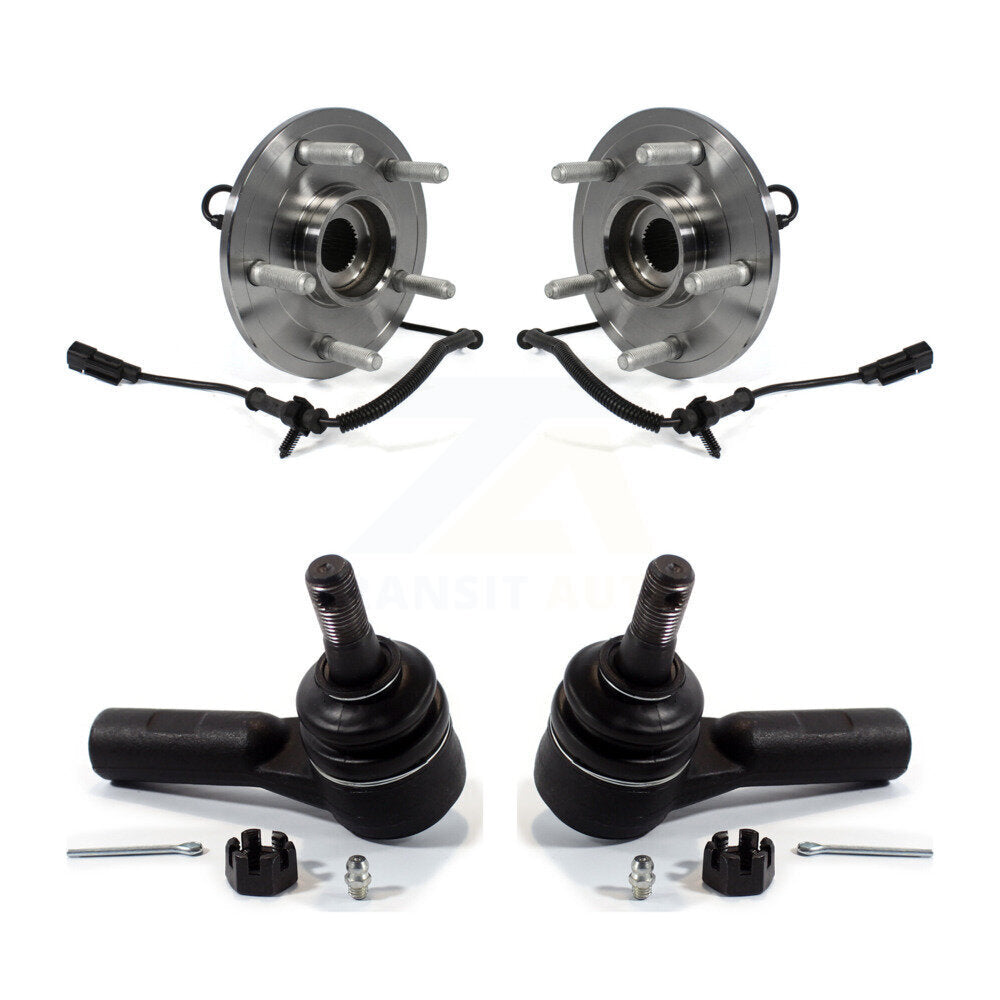 Wheel Bearing And Tie Rod End Front Kit For 2012 Ram 1500 4WD