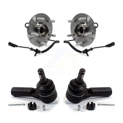 Wheel Bearing And Tie Rod End Front Kit For 2012 Ram 1500 4WD