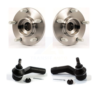 Wheel Bearing And Tie Rod End Front Kit For Mazda 3