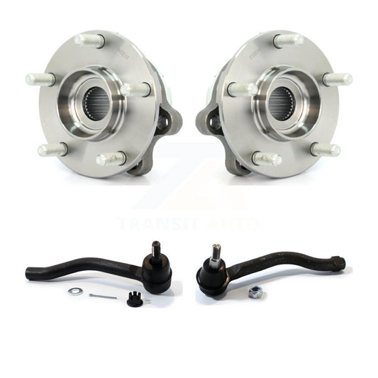 Wheel Bearing And Tie Rod End Front Kit For Nissan Altima