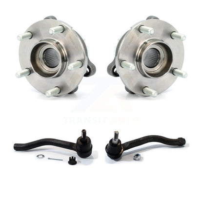 Wheel Bearing And Tie Rod End Front Kit For Nissan Altima Maxima