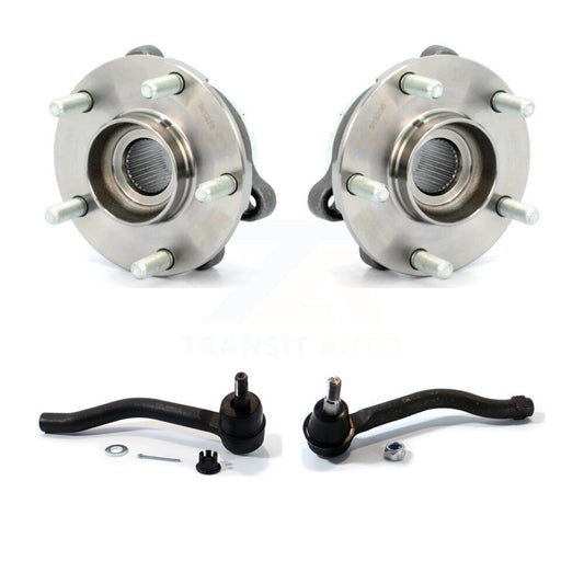 Wheel Bearing And Tie Rod End Front Kit For Nissan Altima Maxima