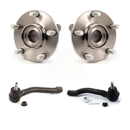 Wheel Bearing And Tie Rod End Front Kit For Nissan Rogue Select
