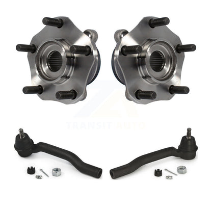 Wheel Bearing Tie Rod End Front Kit For Nissan Sentra NV200 LEAF Chevrolet City