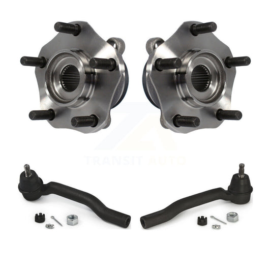 Wheel Bearing Tie Rod End Front Kit For Nissan Sentra NV200 LEAF Chevrolet City
