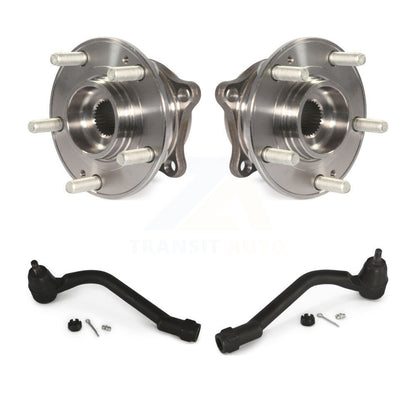 Wheel Bearing And Tie Rod End Front Kit For Hyundai Tucson Sonata Kia Cadenza