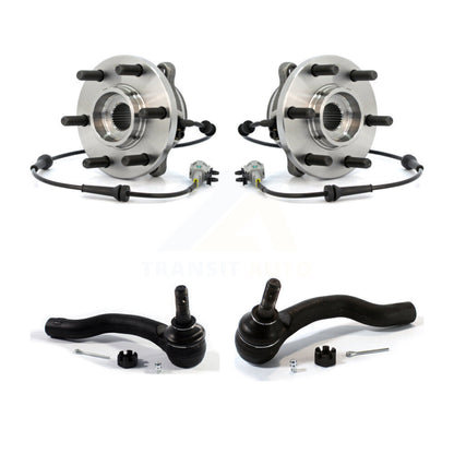 Wheel Bearing Tie Rod End Front Kit For Nissan Frontier Pathfinder Xterra Suzuki