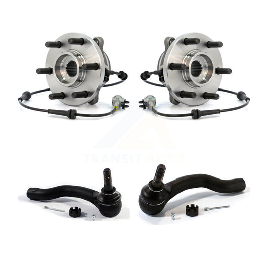 Wheel Bearing Tie Rod End Front Kit For Nissan Frontier Pathfinder Xterra Suzuki