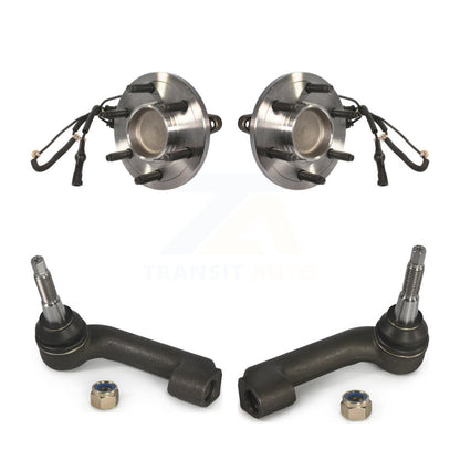 Wheel Bearing & Tie Rod End Front Kit For Ford Expedition Lincoln Navigator RWD