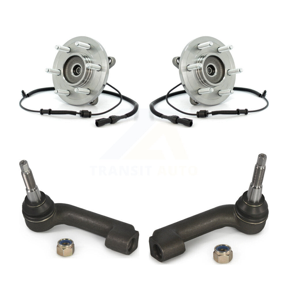 Wheel Bearing And Tie Rod End Front Kit For Ford Expedition Lincoln Navigator