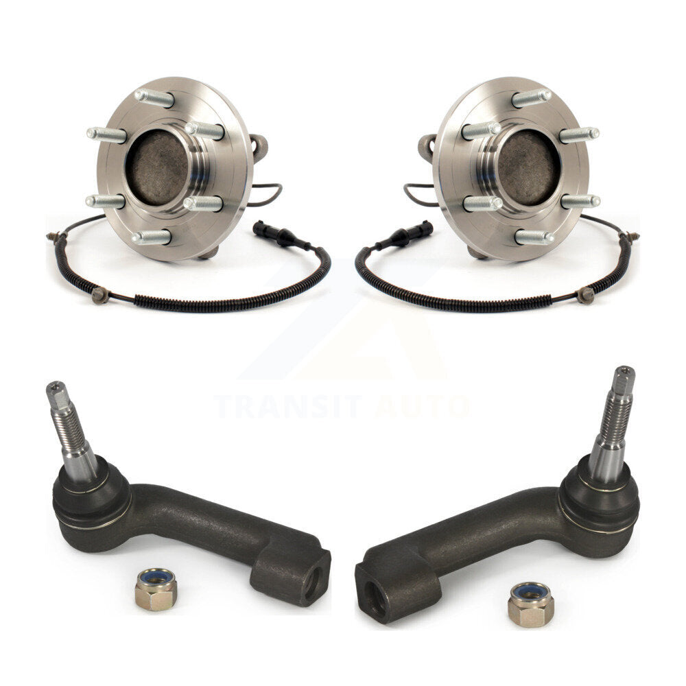 Wheel Bearing And Tie Rod End Front Kit For Ford F-150