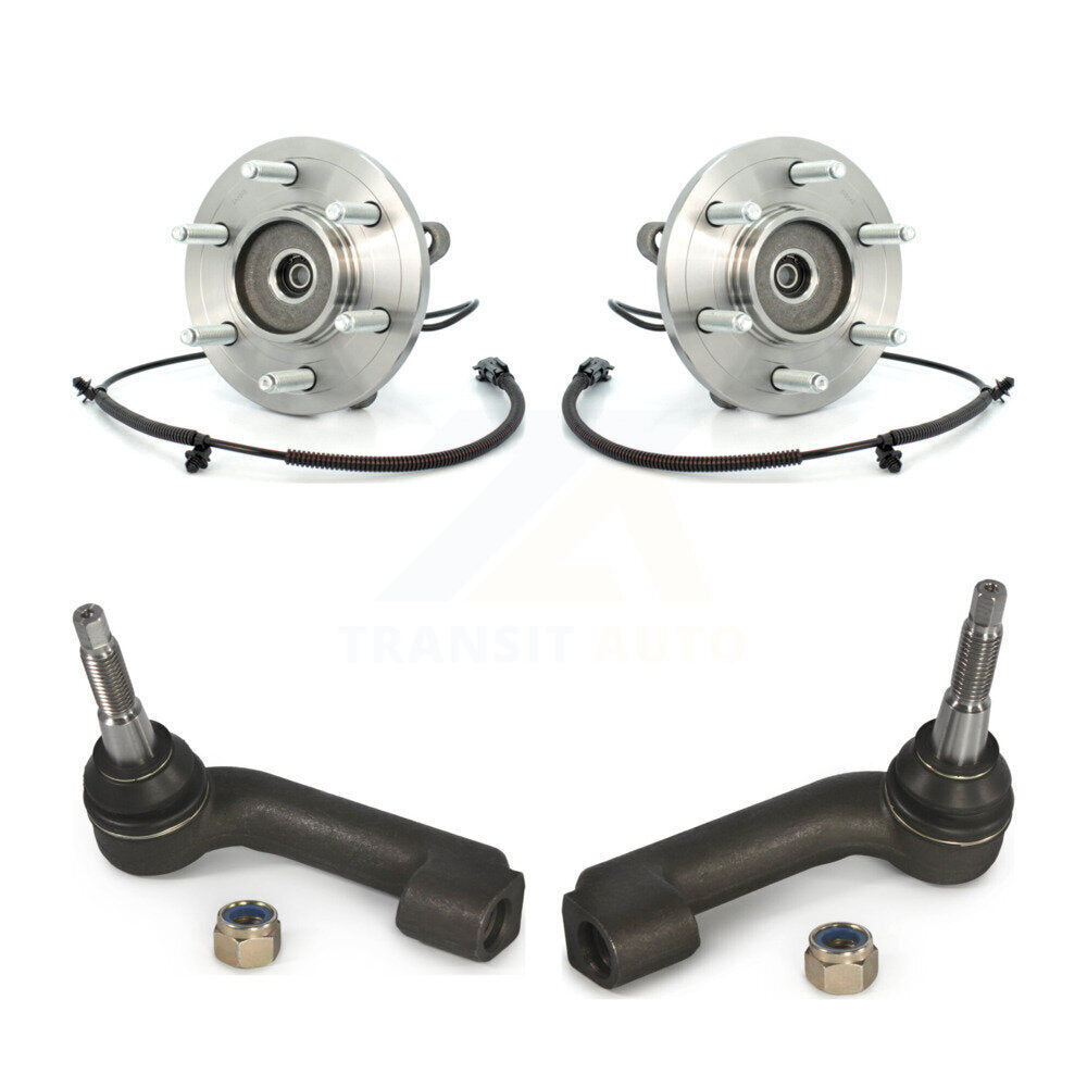 Wheel Bearing Tie Rod End Front Kit For Ford F-150 Expedition Lincoln Navigator