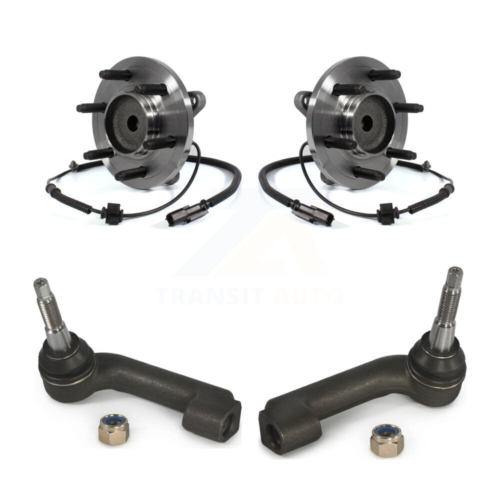 Wheel Bearing Tie Rod End Front Kit For Ford F-150 Expedition Lincoln Navigator