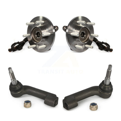 Wheel Bearing And Tie Rod End Front Kit For Ford F-150
