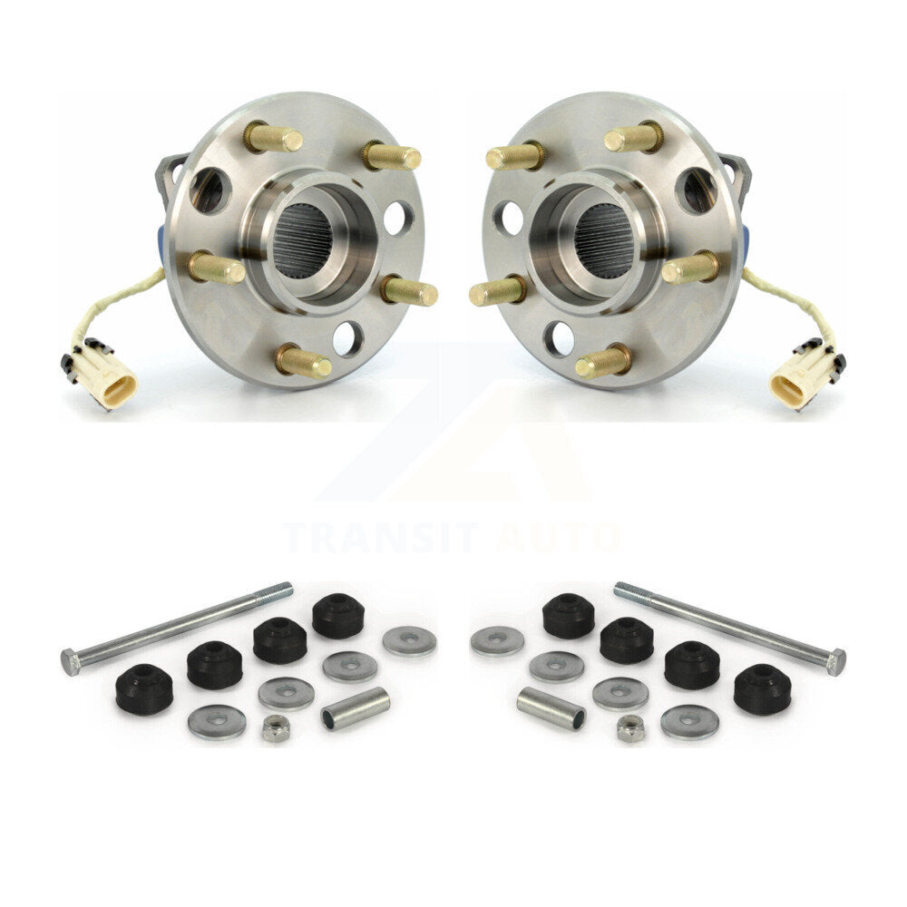 Hub Bearing Assembly Link Front Kit For Buick LeSabre Oldsmobile 88 Cadillac 98